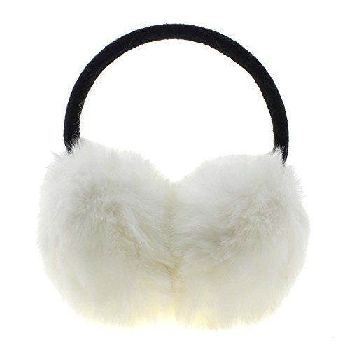 Femme chaud lapin peluche cache-oreilles hiver ...