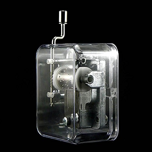 Créatif romantique plaqué or mécanisme boîte à ...