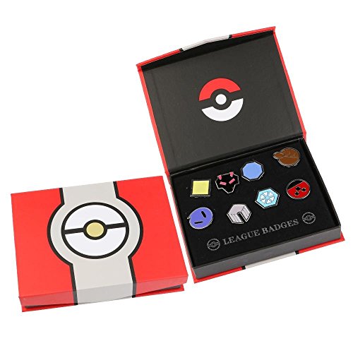 Pokémon Salle Routes Broche Badge Pochette Méta...