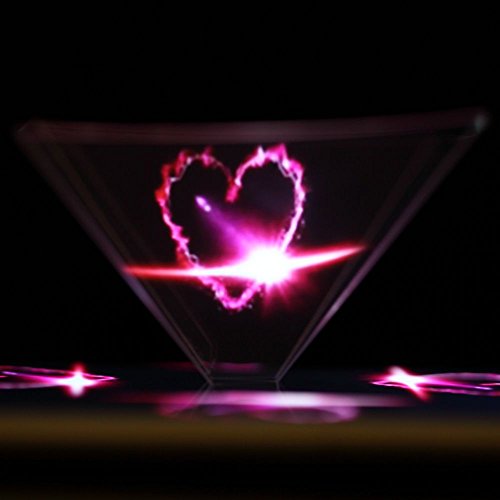 3D hologramme pyramide affichage holographique ...