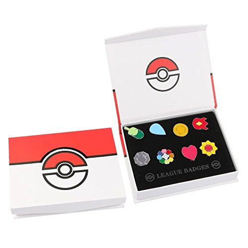Pokémon Salle Routes Broche Badge Pochette Méta...