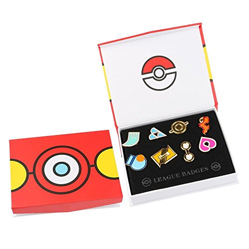 Pokémon Salle Routes Broche Badge Pochette Méta...