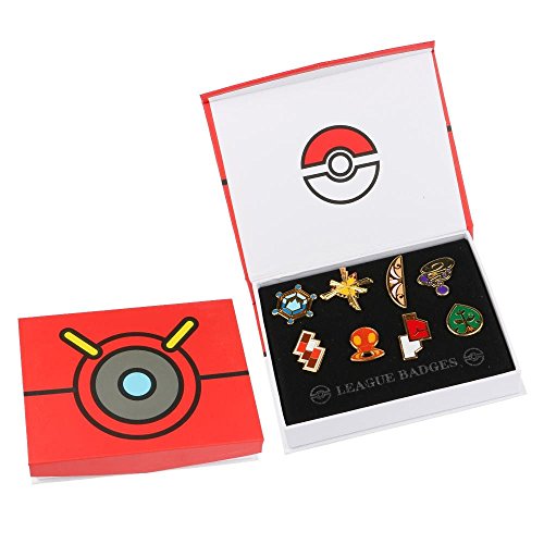 Pokémon Salle Routes Broche Badge Pochette Méta...