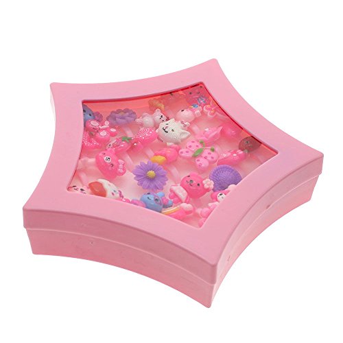 36pcs Cartoon Enfants Fantaisie Fleur réglable ...