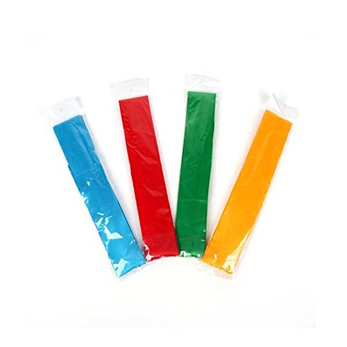 4pcs 4 mètres de Rubans de Gymnastique Rythmiqu...