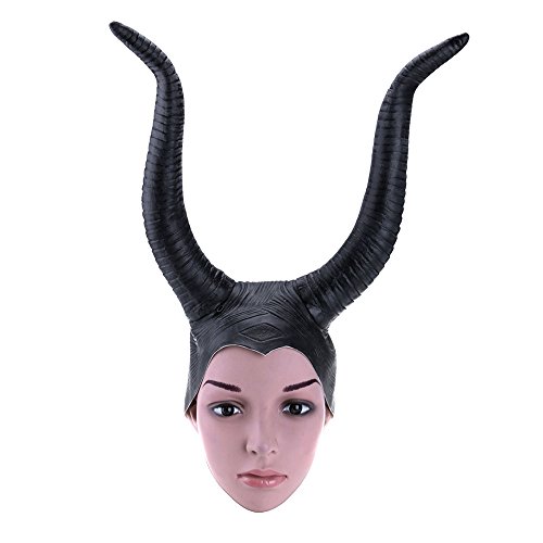 Halloween maléfique cornes chapeau mal noir rei...