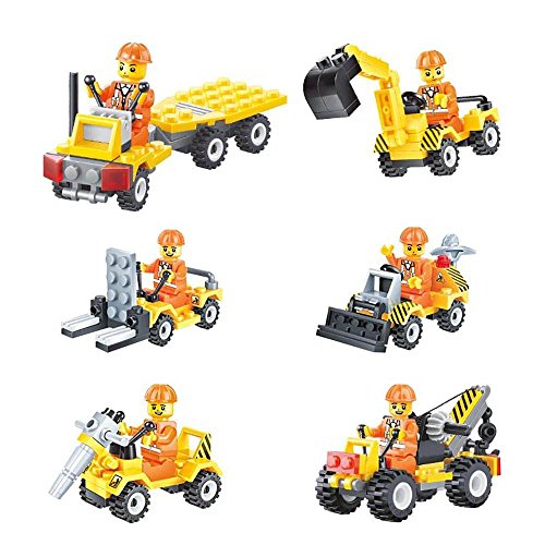 Btp blocs de construction véhicule équipe puzzl...