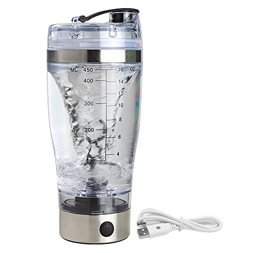 MMRM Électrique shaker mixeur bouteille d'eau automatique vortex 450ml détachables coupe du mélangeur code EAN 0092300835116 