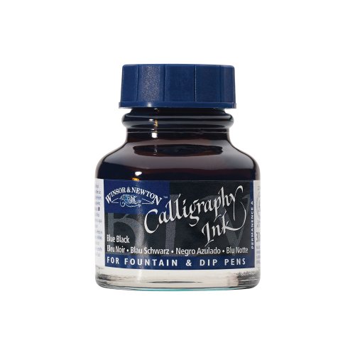 Bouteille d'encre pour calligraphie 30ml - bleu...