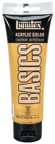 Liquitex Basics tube de peinture acrylique 118 ml or 0094376922394 (0094376922394)