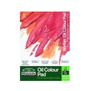 Bloc 10 feuilles papier pour huile 255x177mm 23...