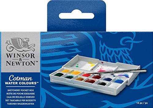 Cotman boîte de peinture aquarelle en plastique