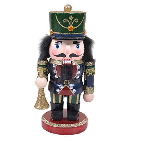 Casse-noisettes Homme Gras avec Corne en Bois S...