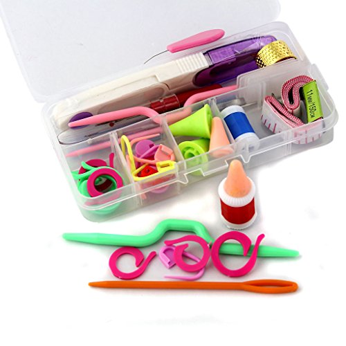 Kit de Tricot Outils à Tricoter Accessoires Fou...