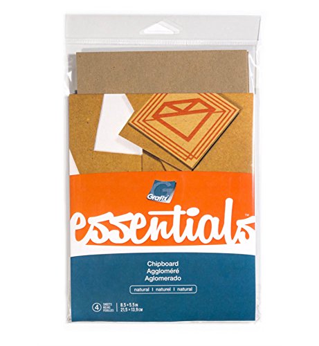 Grafix Essen .057 nat chipboard 5.5x8.5 pk/4 code EAN 0096701145003 