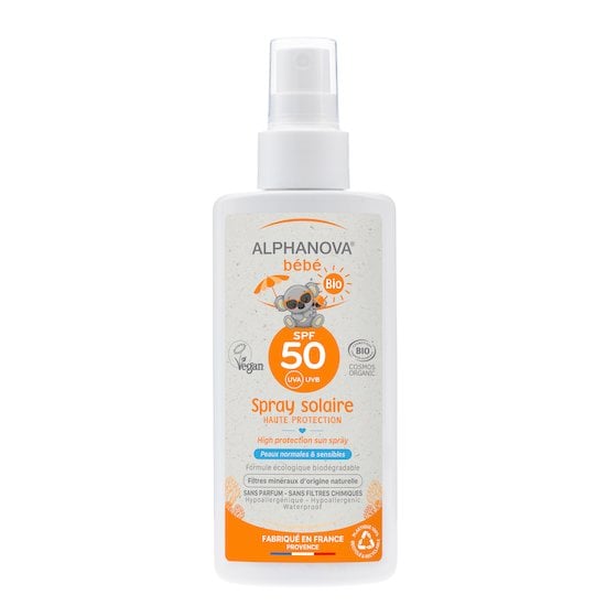  Alphanova BB SPF50 Bio Spray   de Alphanova bébé code EAN 01007420 