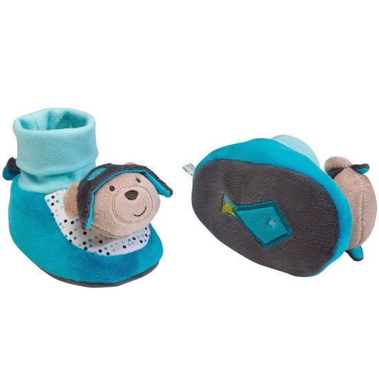  Lazare chaussons Bleu 0-6 mois de Sauthon Baby Déco code EAN 01012569 
