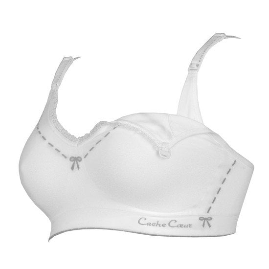  Brassière de grossesse et d'allaitement Illusion Ivoire S de Cache Coeur code EAN 01072576 