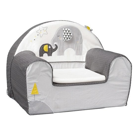  Babyfan fauteuil club Gris  de Sauthon Baby's Sweet Home code EAN 01073716 