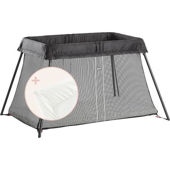  Lit de voyage Light + drap housse Noir  de BabyBjörn code EAN 01076504 