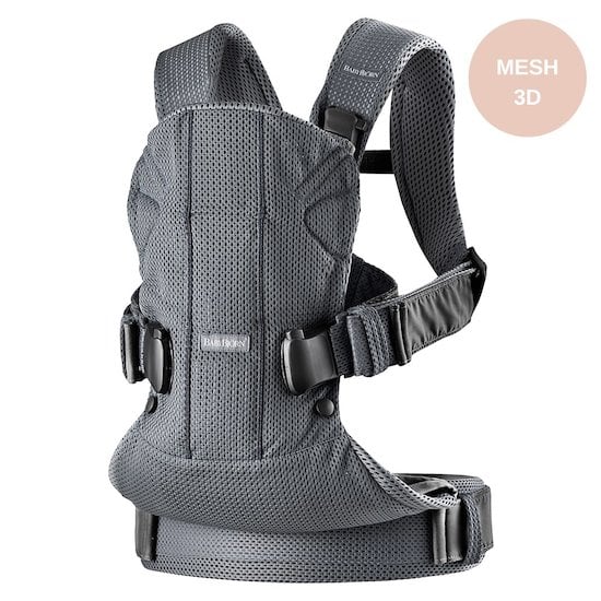  Porte-bébé One Air Anthracite Mesh 3D  de BabyBjörn code EAN 01098330 