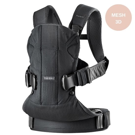  Porte-bébé One Air Noir Mesh 3D  de BabyBjörn code EAN 01098332 