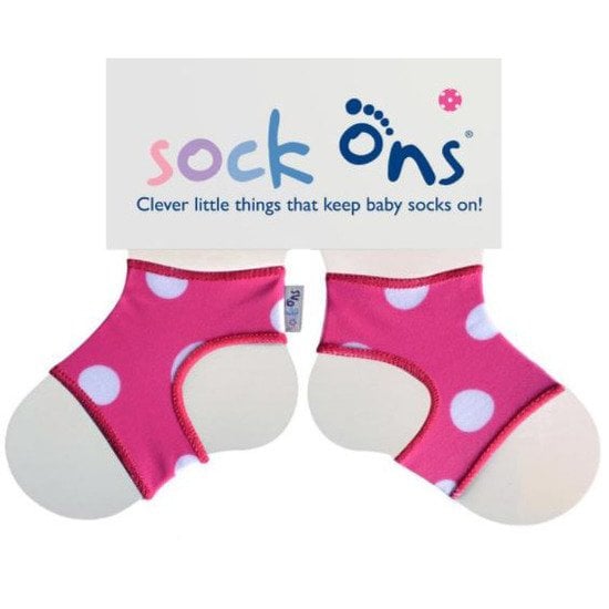  Guêtres Magiques Pois Rose 0-6 mois de Sock Ons code EAN 01098409 