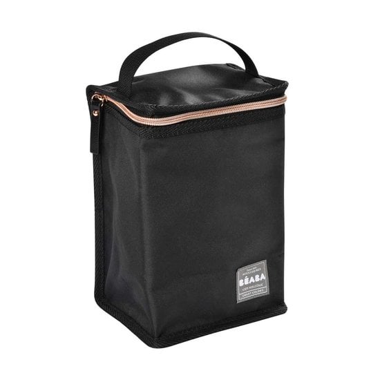  Sac isotherme Black/rose Gold  de Béaba code EAN 01109906 