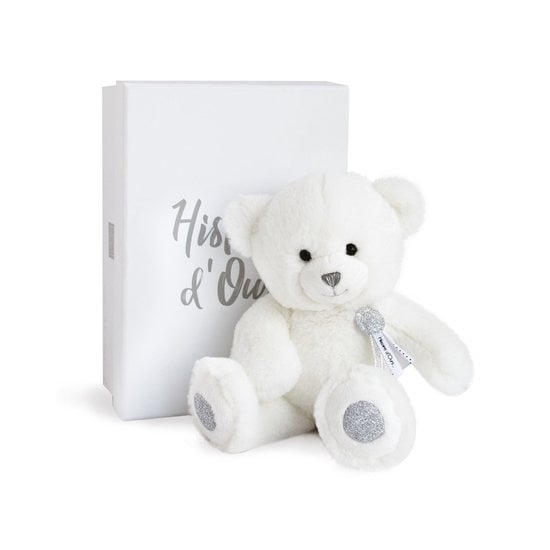  Peluche Ours Charms  Blanc  24 cm de Histoire d'ours code EAN 01111137 