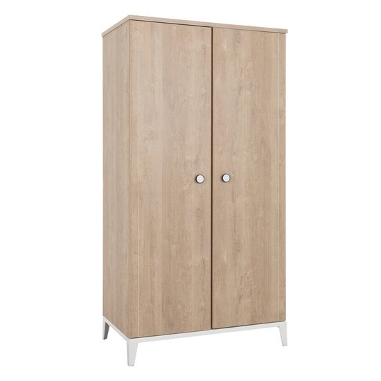  Marcel armoire 2 portes  Chêne blond/Blanc  de Galipette code EAN 01112068 