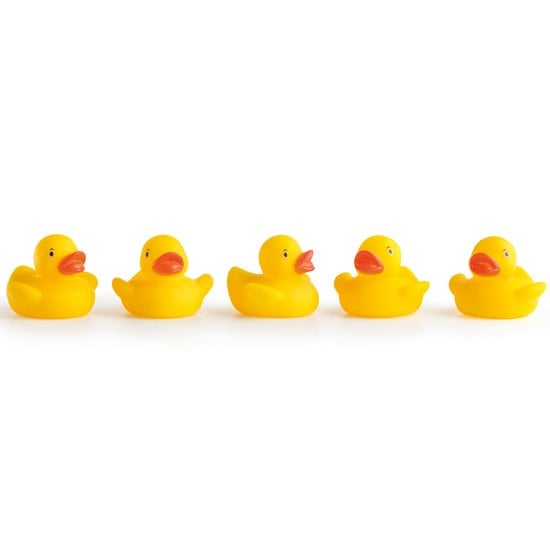  Lot de 5 canards de bain   de Formula Baby code EAN 01115809 