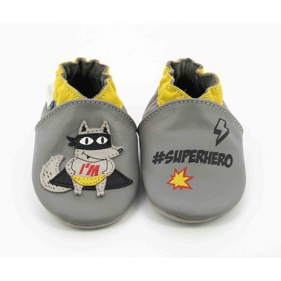  Chaussons super wolf Gris 17/18 de Robeez code EAN 01116229 