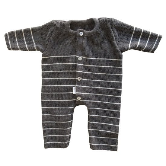  Combinaison Collection P'tit Bisou Trousseau Tricot 2019 Réglisse/ecru 0-1 mois de P'tit bisou code EAN 01116995 