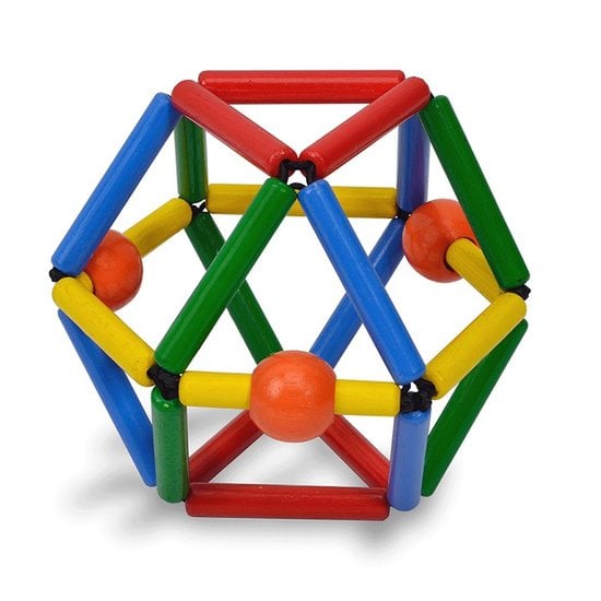 Hochet Multicolore  de Bass & Bass 01121091 