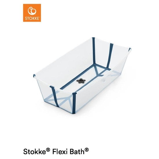  Baignoire Flexi bath X-Large Transparent Bleu  de Stokke® code EAN 01125189 