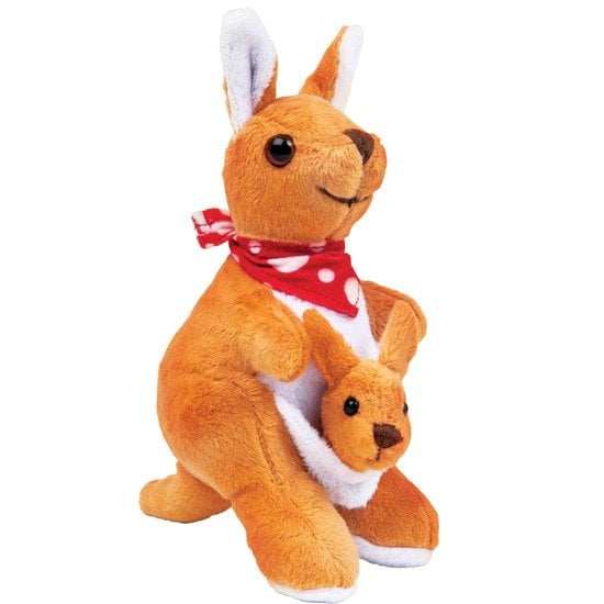  Peluche Kangourou Orange  de Braun code EAN 01128818 