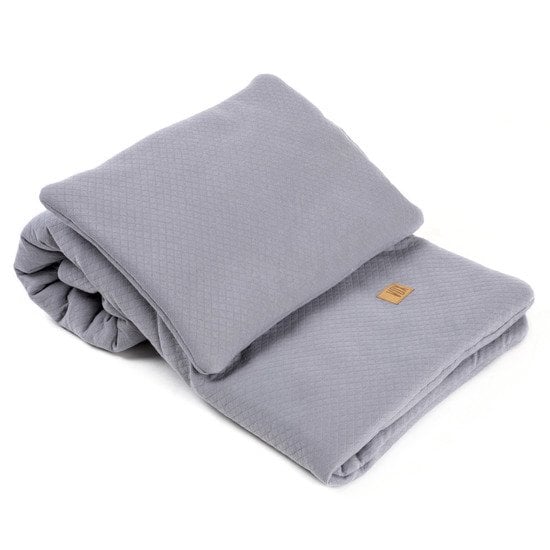  Parure de lit couette + oreiller pure Gris  de Vox code EAN 01129008 