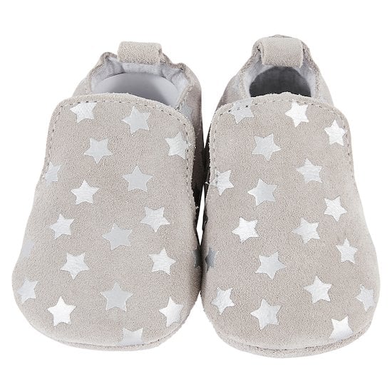  Chaussons cuir boy Gris 17/18 de P'tit bisou code EAN 01130565 