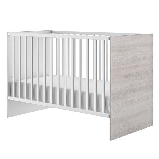  Marius lit bébé 60x120 Chêne cérusé  de Galipette code EAN 01141642 