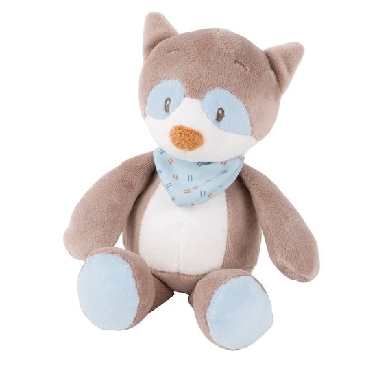  Jim & Bob Mini peluche Bob le raton laveur  de Nattou code EAN 01141729 