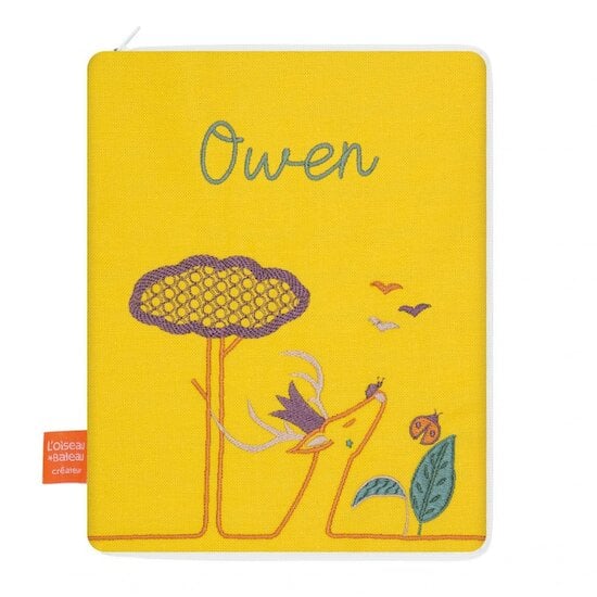  Protège Carnet de Santé Daim  de L'Oiseau Bateau code EAN 01142776 