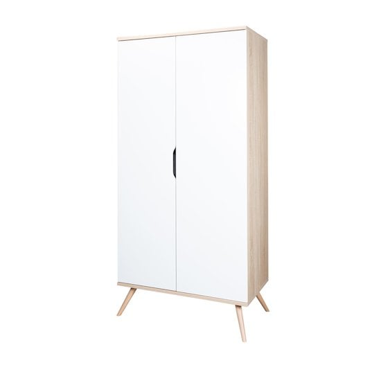  Sixties Armoire 2 portes Blanc  de Sauthon Baby's Sweet Home code EAN 01148046 