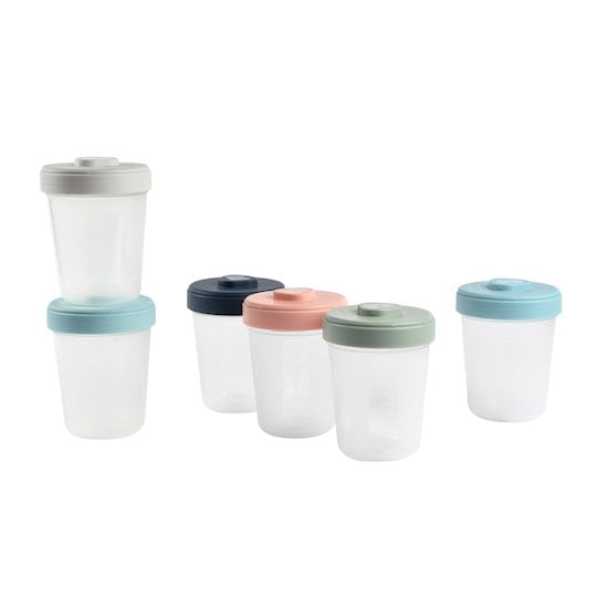  Set 2ème âge 6 Portions clip 250 ml   de Béaba code EAN 01148057 