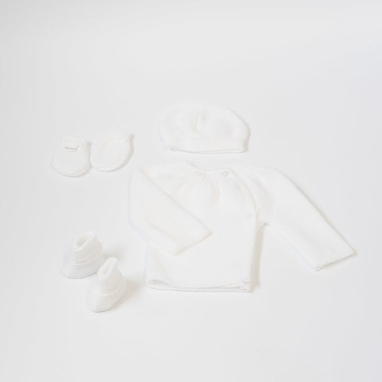  Lot de maternité Blanc 0 mois de La Manufacture de Layette code EAN 01149116 