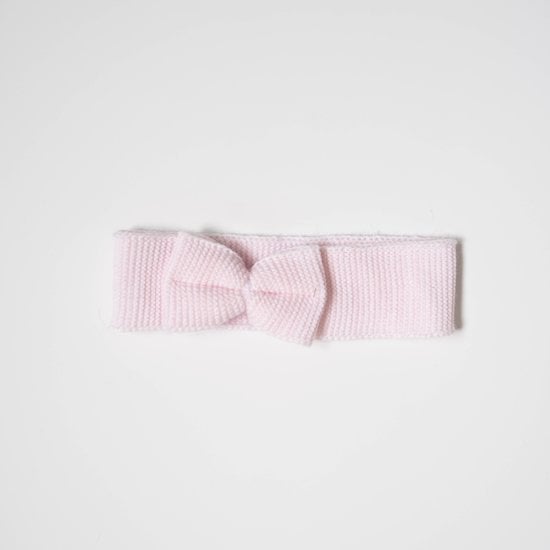  Bandeau avec noeud Rose  de La Manufacture de Layette code EAN 01149123 