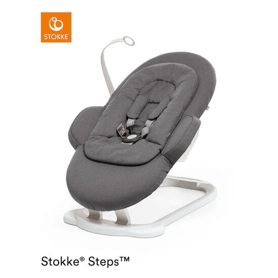  Transat Steps™ Gris profond / Châssis blanc  de Stokke® code EAN 01149756 