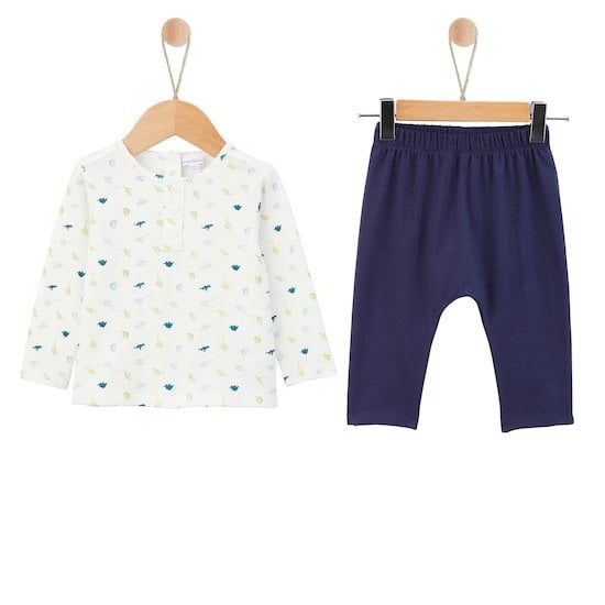  Pantalon + Haut Jardin Extraordinaire Dino  de P'tit bisou code EAN 01155015 