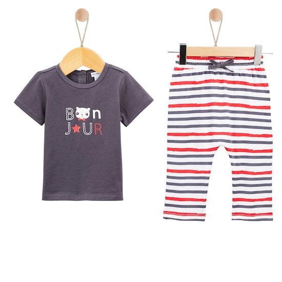  Panda & Coccinelle Pyjama deux pièces Wild  de P'tit bisou code EAN 01155140 