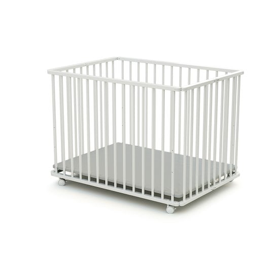  Parc pliant en bois Blanc  de Formula Baby code EAN 01155503 