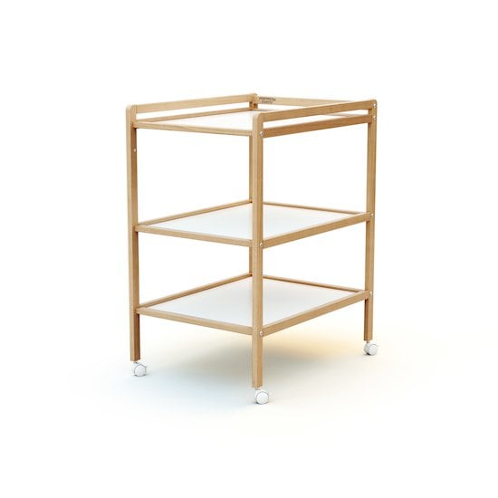  Table à langer deux étagères Hêtre  de Formula Baby code EAN 01155509 